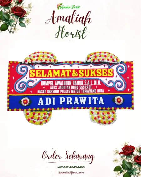 Papan Bunga Ucapan Selamat Upau